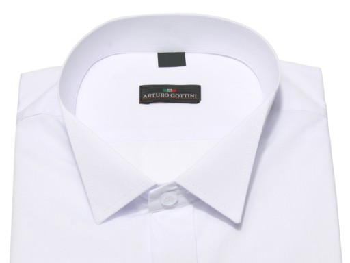 KOSZULA BIAŁA DO MUCHY 41 164-170 SLIM FIT