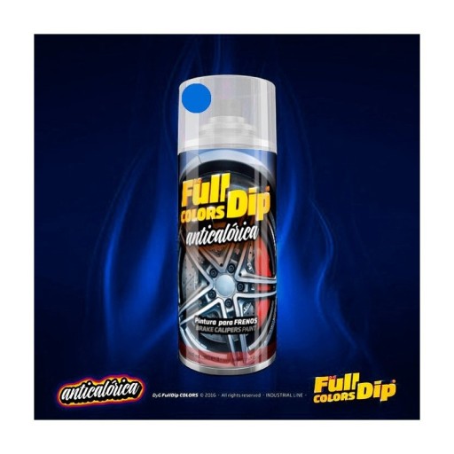 Farba ŻAROODPORNA spray 400ml NIEBIESKA