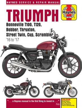 КАК ИСПРАВИТЬ TRIUMPH STREET TWIN (2016-2019)? РУКОВОДСТВО ПО РЕМОНТУ