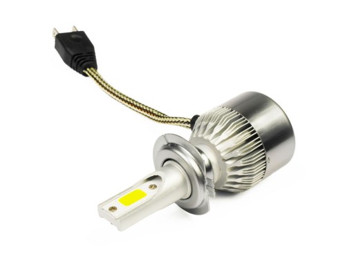 Zestaw żarówki LED COB H7 C6 72W 7600 lm DZIEŃ/NOC