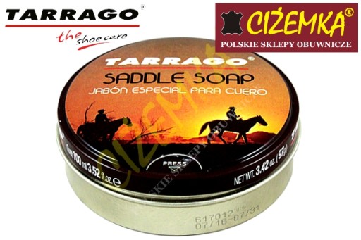 TARRAGO SADDLE SOAP МЫЛО ДЛЯ ЧИСТКИ КОЖИ 100 мл