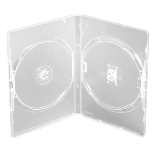 AMARAY CLEAR коробки для 2 DVD дисков 1 шт. 14мм