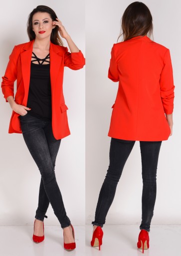Итальянский пиджак Perfect Fit RED S/36