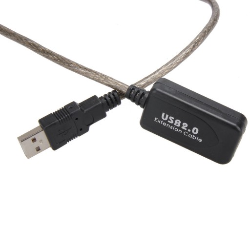 Удлинительный кабель USB 2.0 активный, удлинитель 15 м