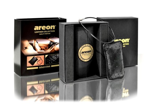 Areon Leather Gold Star Роскошный парфюмерный аромат.