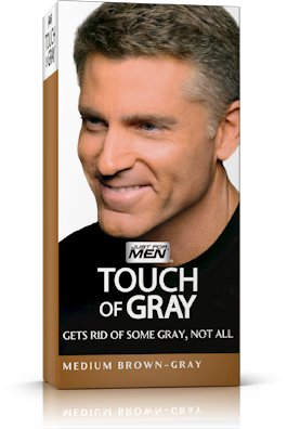 JUST For Men Touch Of Grey T35 # СРЕДНЕ-КОРИЧНЕВЫЙ