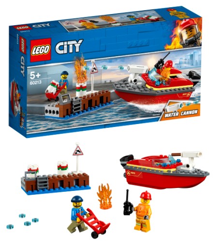 LEGO 60213 CITY Пожар в доках КОШАЛИНА