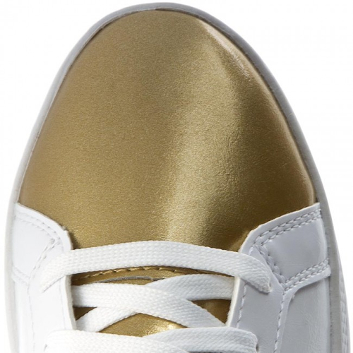 КРОССОВКИ ЖЕНСКИЕ PUMA SMASH, БЕЛОЕ ЗОЛОТО, размер 37,5