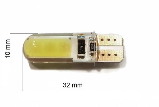 СИЛИКОНОВАЯ СВЕТОДИОДНАЯ ПАРКОВОЧНАЯ ЛАМПОЧКА T10 W5W CANBUS