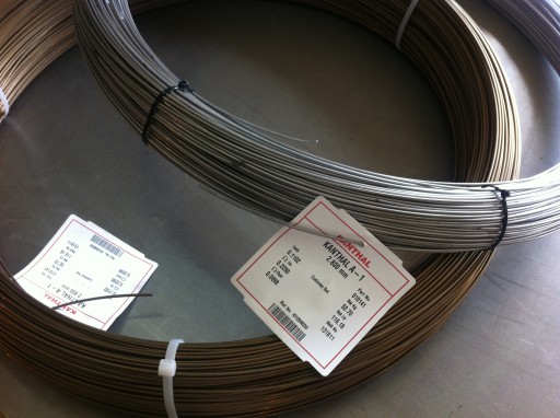 # Проволока сопротивления Kanthal D 0,18 мм - проводимость #