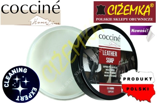 COCCINE LEATHER SOAP SOFT MYDŁO DO SKÓR GALANTERII