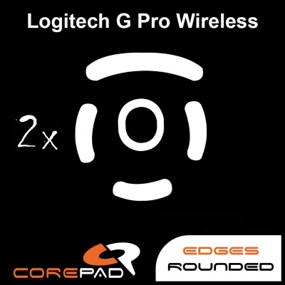 2 x CorePad Ślizgacze do Logitech G Pro Wireless