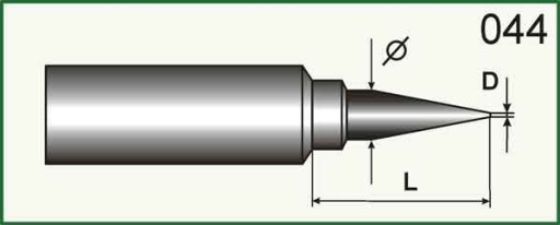 Наконечник для паяльников ELWIK RT-24/RTC-24 №. 044 конус