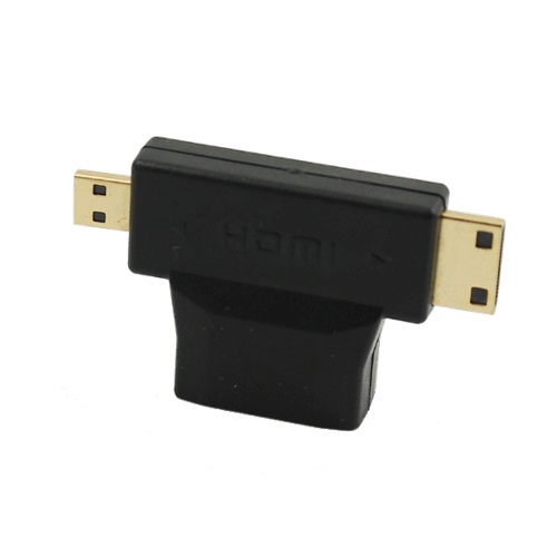 Адаптер DUAL HDMI 2.0 — микро мини 2в1 CX-AA105