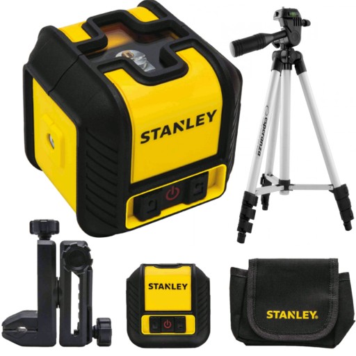 STANLEY CUBIX LEVEL CROSS LASER + ШТАТИВ 12 м STHT77498-1