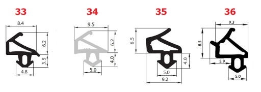 REHAU S-1388 Уплотнители оконные