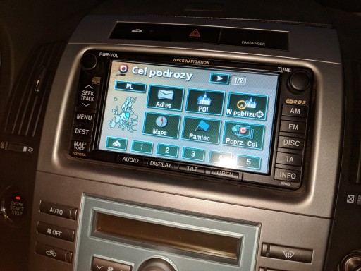 Płyta Startowa, Polskie Menu Toyota, Lexus