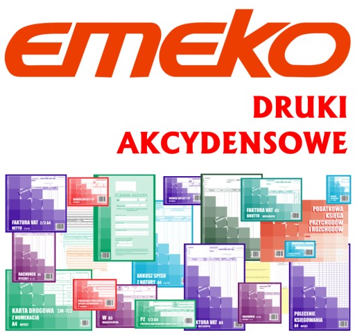 RAPORT KASOWY wielokopia A4 EMEKO 727