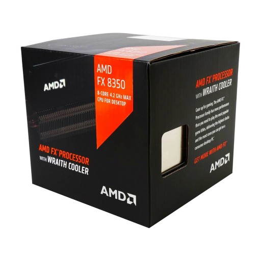 Новый AMD FX-8350 8x 4,20 ГГц с охлаждением Wraith