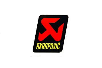 AKRAPOVIC Глушитель выхлопа НАКЛЕЙКА НОВЫЙ ОРИГИНАЛ