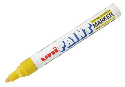 UNI PAINT PX-20 МАСЛЯНЫЙ МАРКЕР ЖЕЛТЫЙ