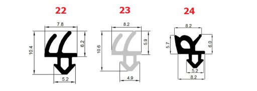 Уплотнители для окон Window S-1126 A