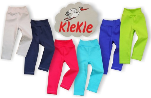 Legginsy Leginsy GETRY Różne KOLORY Granatowy r 104 KLEKLE