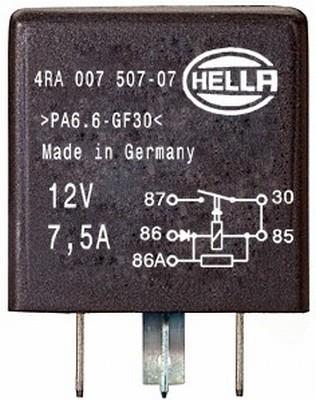 Реле HELLA 4RA 007 507-07 AUDI VW SEAT