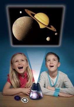 Lampka nocna projektor rzutnik slajdow KOSMOS NASA