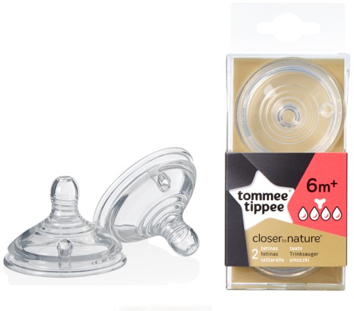 TOMMEE TIPPEE CTN KASZKA Соски для бутылочек 2 шт.