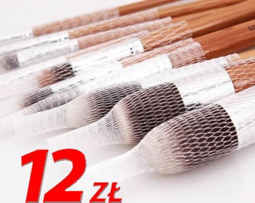 XL НАБОР ИЗ 15 КИСТЕЙ ДЛЯ МАКИЯЖА В БЕЛОМ ФУТЛЯРЕ TOMMI