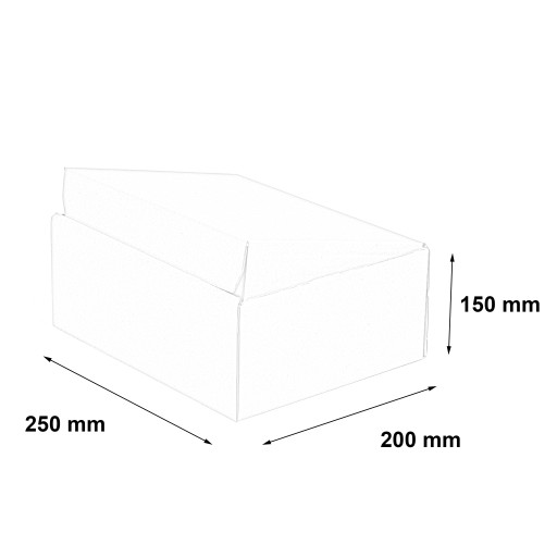 ПОЧТОВЫЕ КОРОБКИ 250х200х150 КАРТОННАЯ КОРОБКА 20 шт.