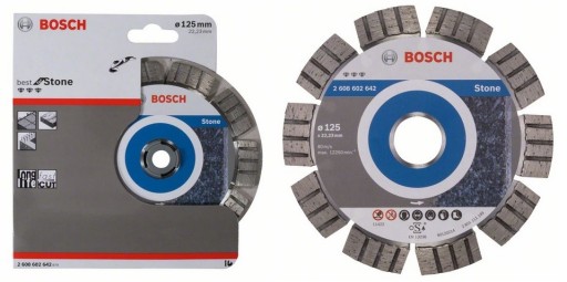 Алмазный отрезной диск Best for Stone 125 BOSCH