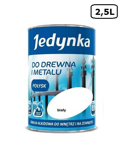 Single Wood and Metal Gloss 5L Белый