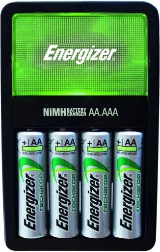 Зарядное устройство ENERGIZER Maxi AAA R3 AA R6 + 8 батарей AA 2000 мАч