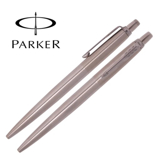 Шариковая ручка PARKER JOTTER Steel CT + БЕСПЛАТНАЯ ГРАВИРОВКА