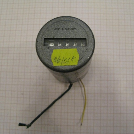 Licznik czasu pracy rosyjski 27V 2,5V