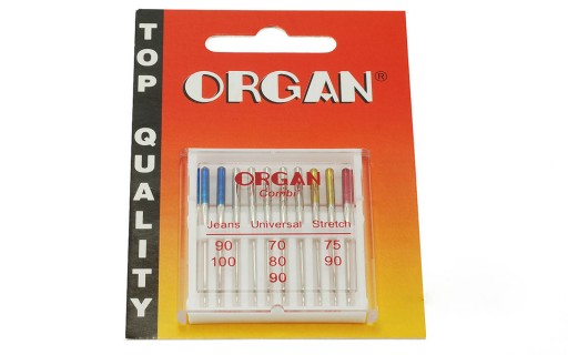 Иглы для машины ORGAN 130/705H MIX Jeans Universal