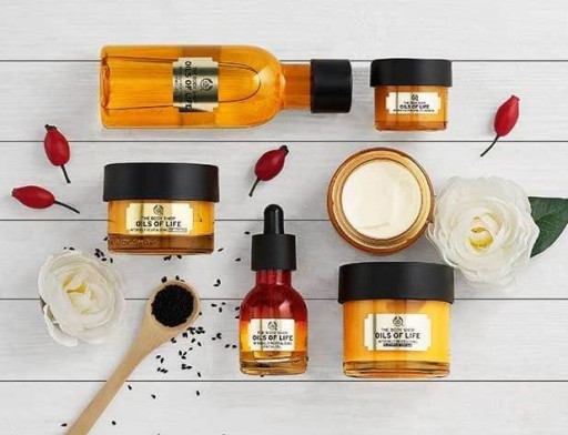 THE BODY SHOP OILS OF LIFE Интенсивное масло для лица Масло для лица Сыворотка 30 м