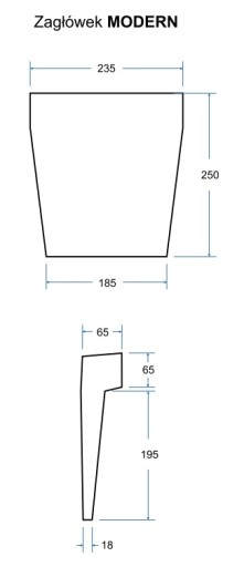 Подголовник для ванны, БЕЛЫЙ Besco / 24ч.