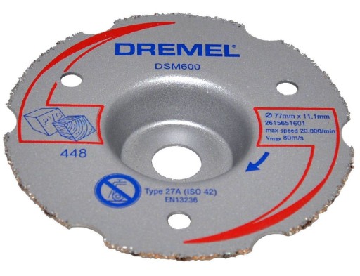 Uniwersalna wypukła tarcza do cięcia DSM600 DREMEL