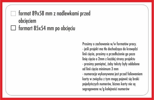 Визитки пластиковые 07 мм 500 шт.