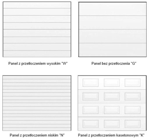 Гаражные секционные ворота 400x220 Wiśniowski