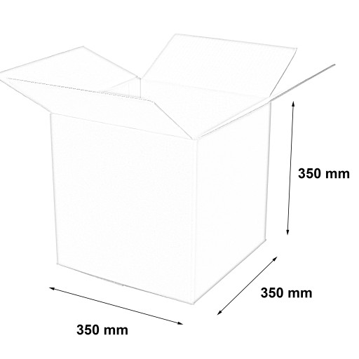 КАРТОННАЯ КОРОБКА 350x350x350 картон 3 в КОРОБКЕ 20 шт.