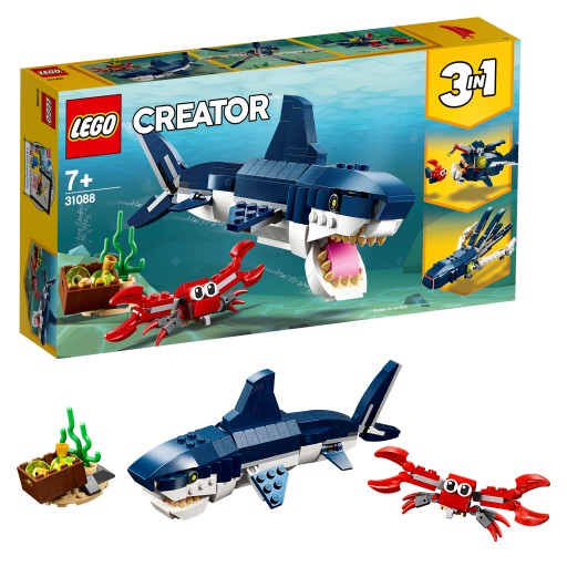 LEGO 31088 CREATOR 3 В 1 МОРСКИЕ ТВОРЕНИЯ