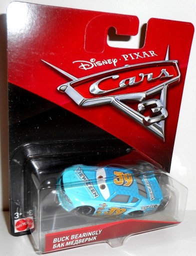 Buck Bearingly Cars 3 Cars Mattel Disney Toy Car