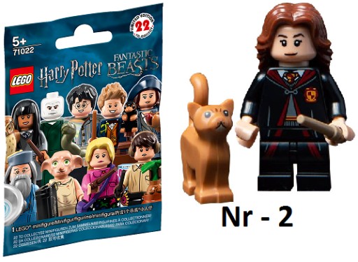 LEGO 71022 МИНИФИГУРЫ ГАРРИ ПОТТЕР № 2 Гермиона.