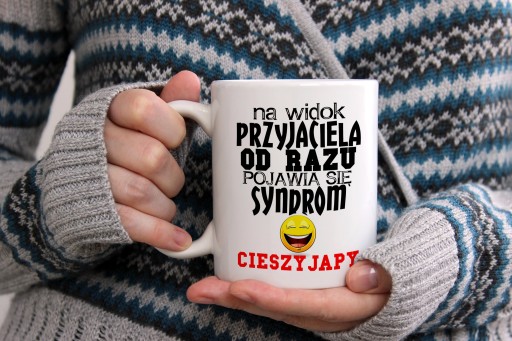 Kubek MAGICZNY PRZYJAŹŃ PRZYJACIEL PRZYJACIÓŁKA