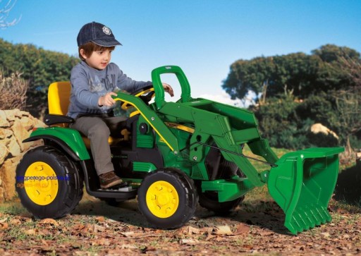 PEG PEREGO JOHN DEERE LOADER трактор ЭКСКАВАТОР 12В