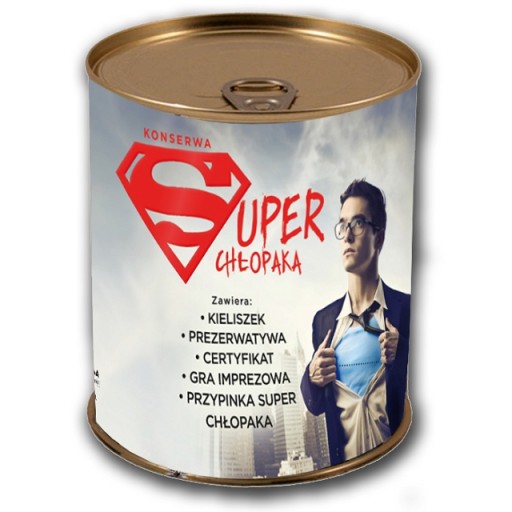 консервы Super Boy, набор гаджетов, подарок